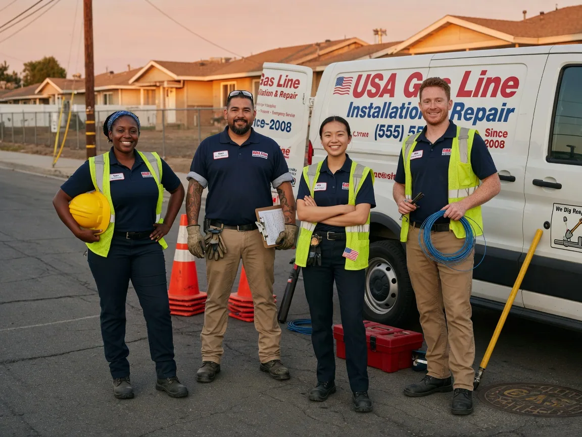 Gas Line Installation company in Woodbine, NJ